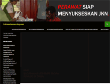 Tablet Screenshot of indonesiannursing.com